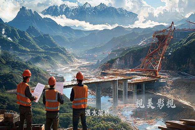 AI制作的建筑集團宣傳片